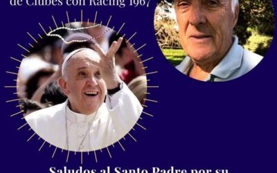 El Papa respondió a saludos de los deportistas