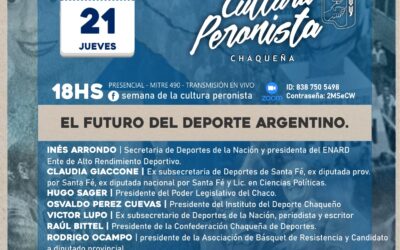 Chaco: Dirigentes del MSD en la Semana de la Cultura Peronista