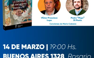Rosario: Libro “El deporte en la cultura del encuentro”