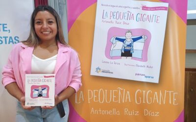 Antonella Ruiz Díaz, medallista en los Juegos Paralímpicos de Tokio, presentó su libro infantil «La pequeña gigante»