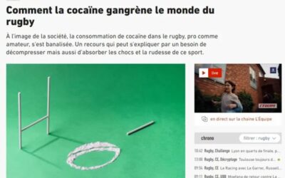 El calvario de la cocaína en el rugby de Francia: confesiones de jugadores y cómo evitan dar positivo en los controles