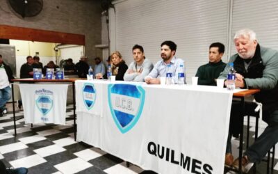 LA UNIÓN NACIONAL DE CLUBES DE BARRIO PRESENTÓ SU LIBRO EN QUILMES