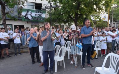 Santa Fe: Histórica misa en barrio Guadalupe Oeste