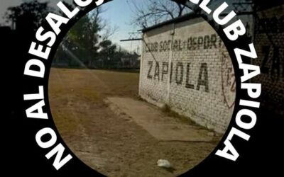 El Club Zapiola resiste el desalojo