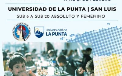 San Luis: CAMPEONATOS ARGENTINOS DE AJEDREZ INFANTILES Y JUVENILES 2023