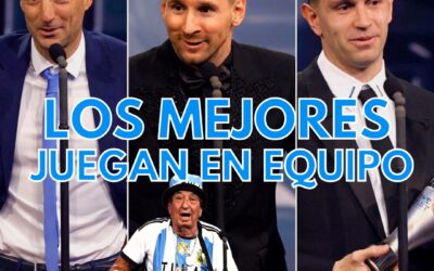 LOS MEJORES JUEGAN EN EQUIPO — Por Denis Turnes *