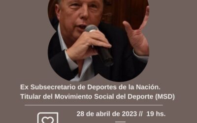 «El Deporte en la Cultura del Encuentro» en el Club Sarmiento de Junín