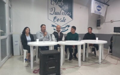LA UNIÓN DE CLUBES DE BARRIO DE QUILMES CELEBRÓ EL DÍA DEL TRABAJADOR