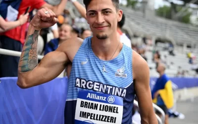 El rosarino Brian Impellizzeri ganó el oro en la prueba de salto en largo T37