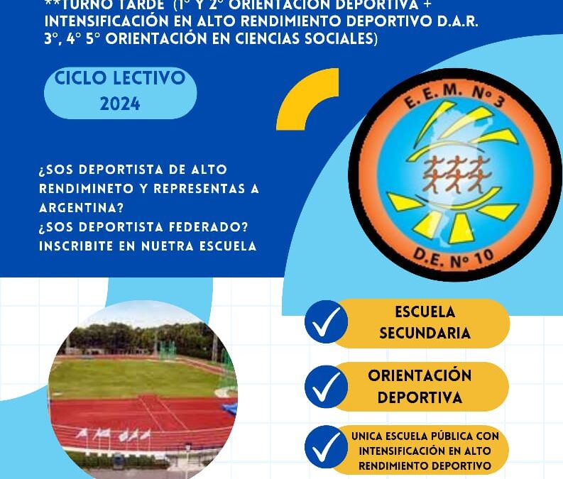 Nuevo Ciclo Lectivo