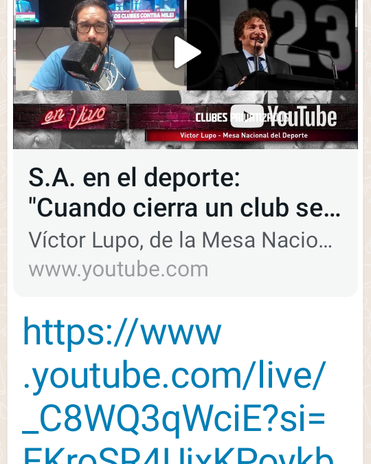 S.A. en el deporte: «Cuando cierra un club se termina una identidad que se construyó en Argentina»