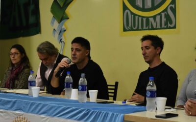 Buenos Aires – Clubes de Barrio: “Estamos preocupados y asustados por las propuestas de Milei”