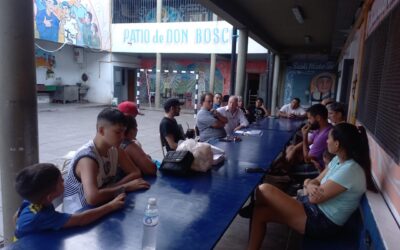 Primera Reunión del Club Parroquial San Juan Bosco de Villa La Cárcova