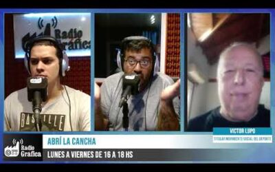 Víctor Lupo: «las drogas y el juego on líne son dramas en esta Argentina»