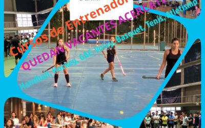 ÚLTIMA SEMANA DE INSCRIPCIÓN A LOS CURSOS DE ENTRENADORES.