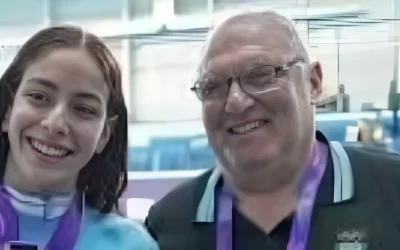 Malena Santillán, la cordobesa que compite para Unión, le dio oro a la natación argentina