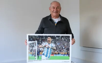 Un neuquino con récord mundial: Sergio Dovio, el fotógrafo que estuvo en 11 Mundiales y 17 Juegos Olímpicos