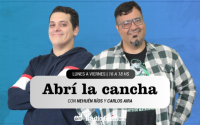 Programa ABRI LA CANCHA: ENTREVISTA A VÍCTOR LUPO