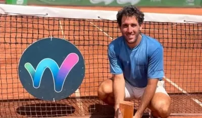 Hernán Casanova, el tenista argentino sancionado por apuestas en partidos