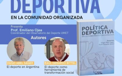LIBRO: “Política Deportiva en la Comunidad Organizada”